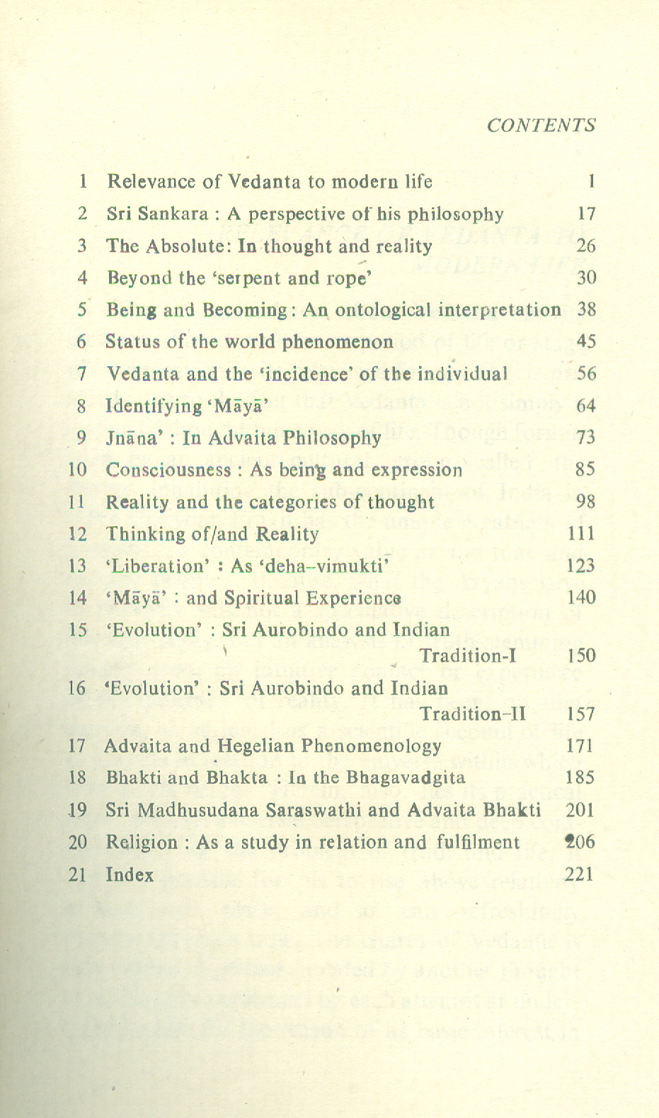 Advaita Vadanta : Problems and Perpectives - Image 2