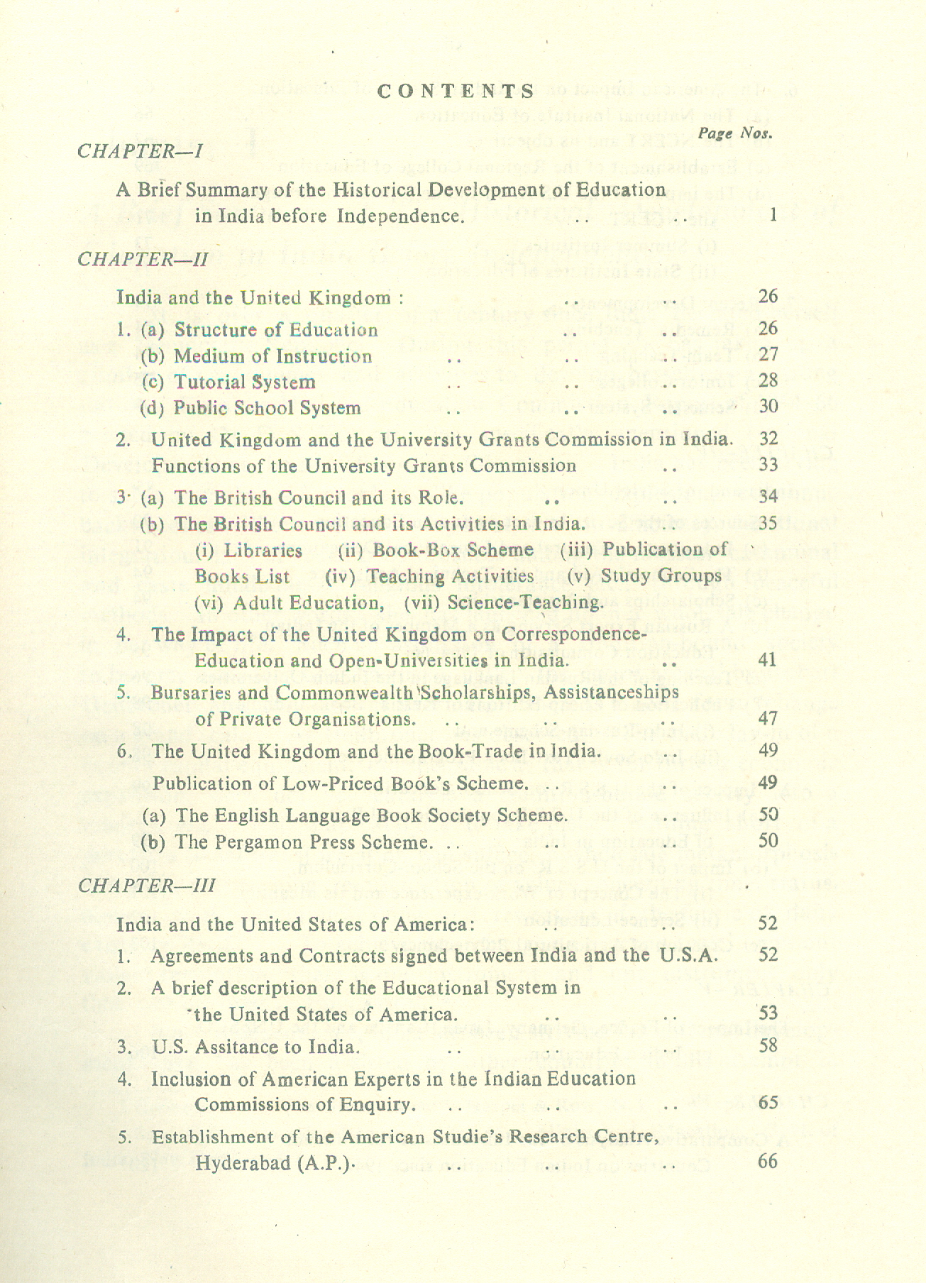 An Enquiry in to the Impact of Foreign Countries on the System of Education in India Since 1947 - Image 2