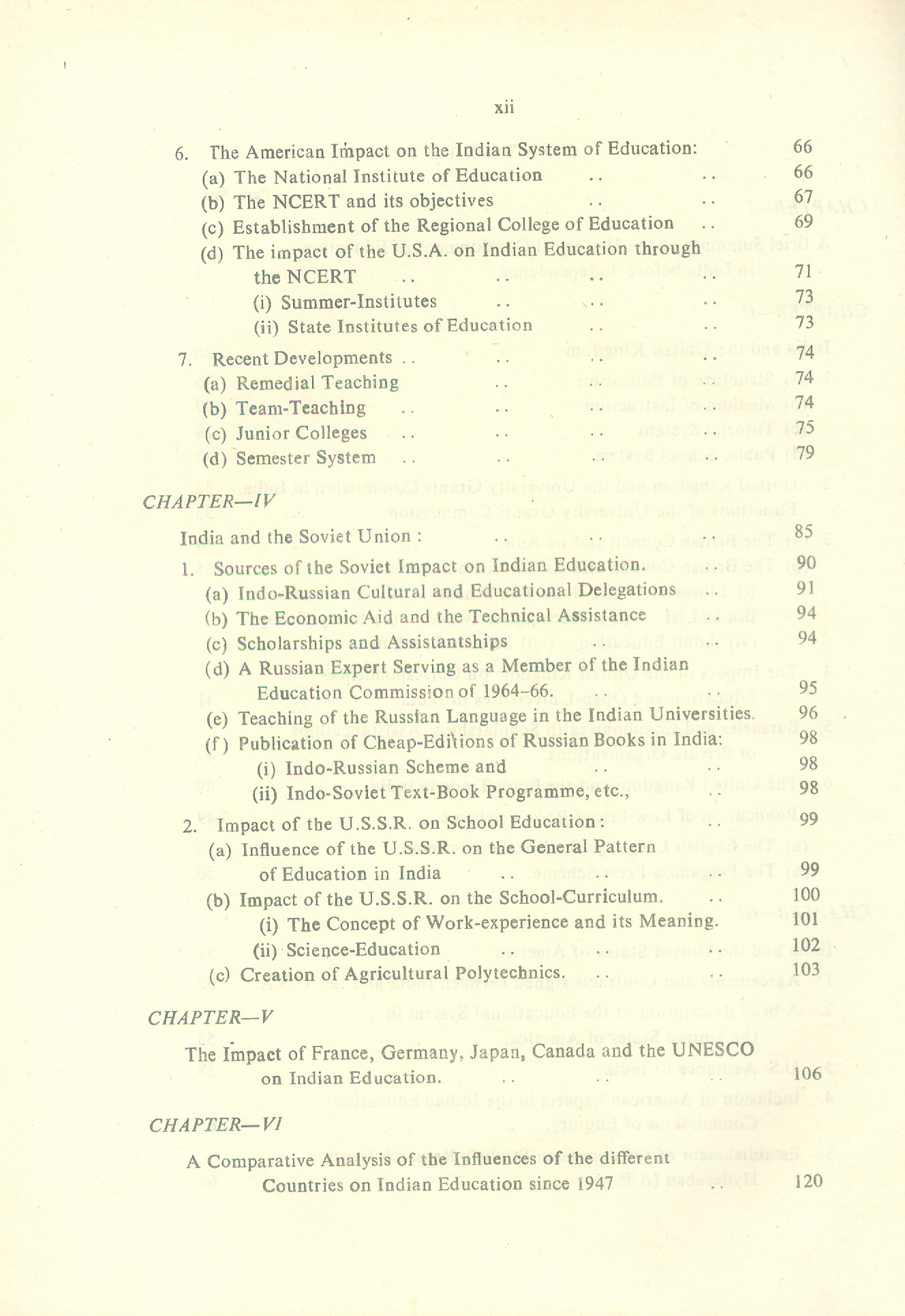 An Enquiry in to the Impact of Foreign Countries on the System of Education in India Since 1947 - Image 3