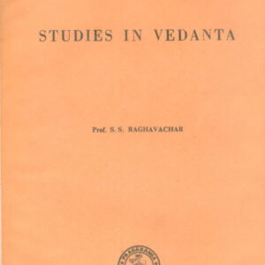 Studies in Vedanta