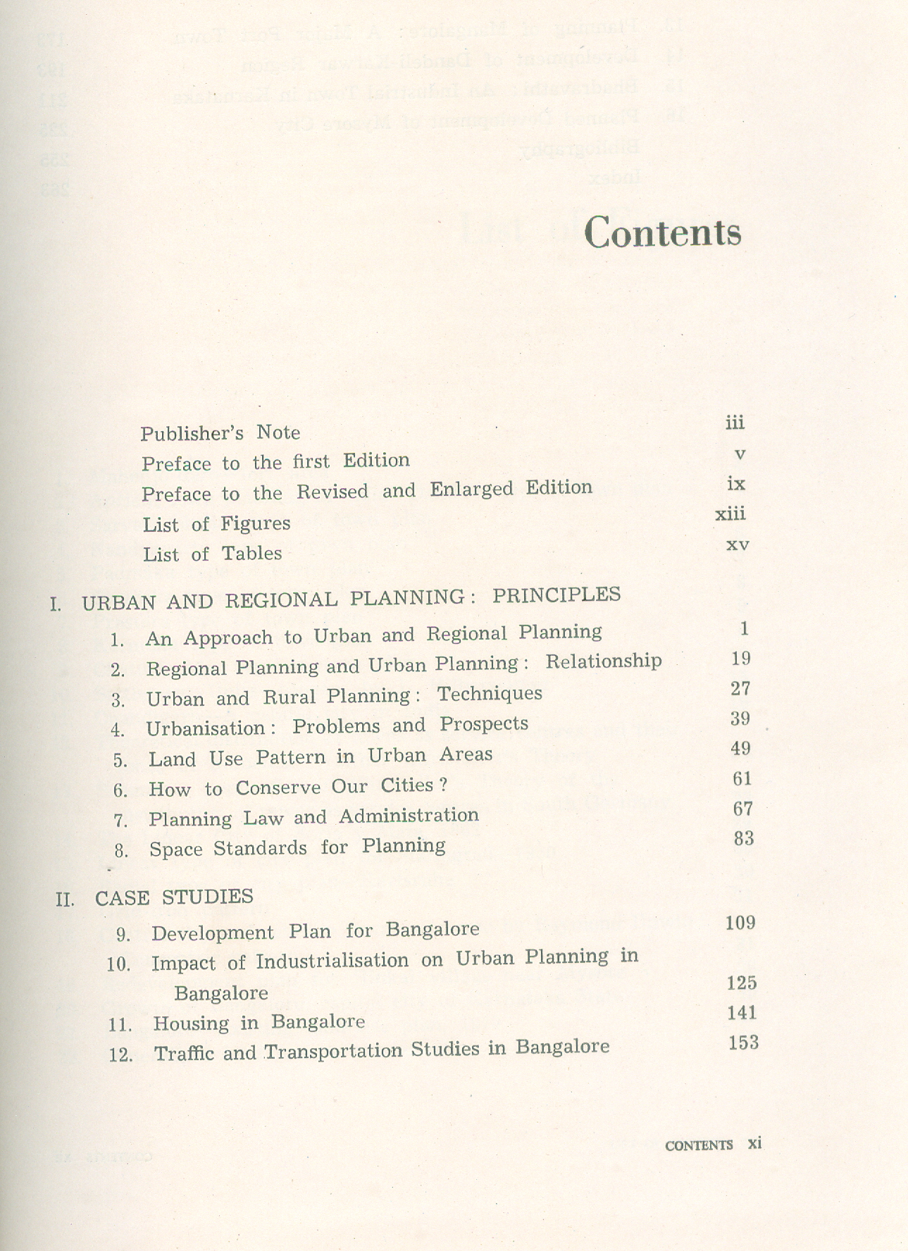 Urban and Regional Planning